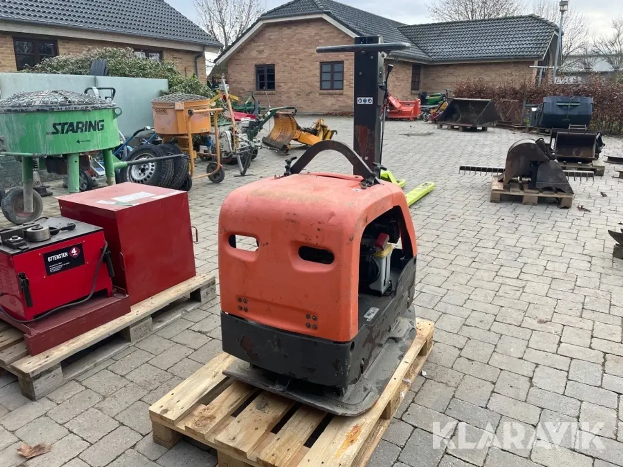 Billede 1 - Pladevibrator Husqvarna LG400