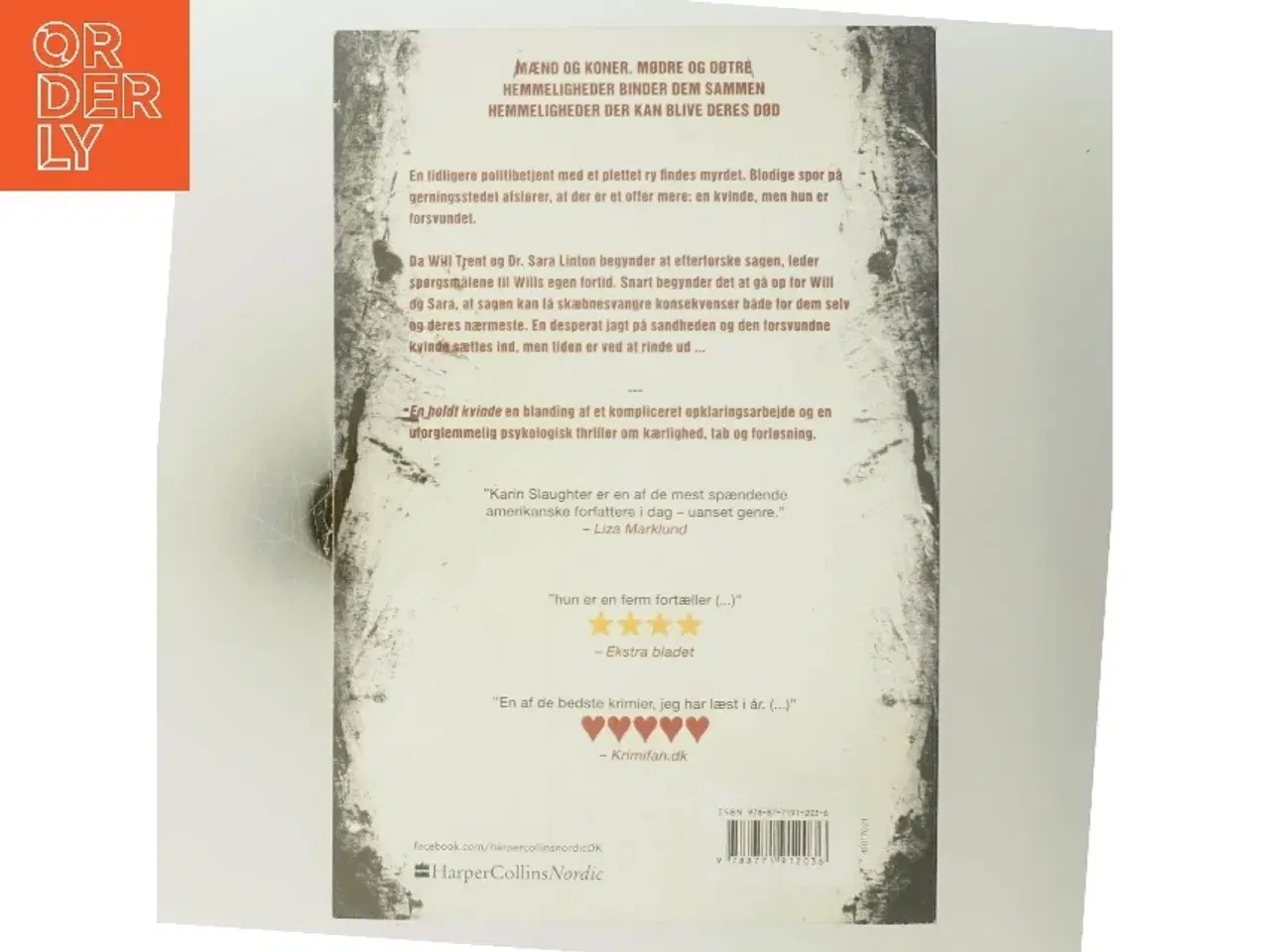 Billede 3 - En holdt kvinde af Karin Slaughter (Bog)