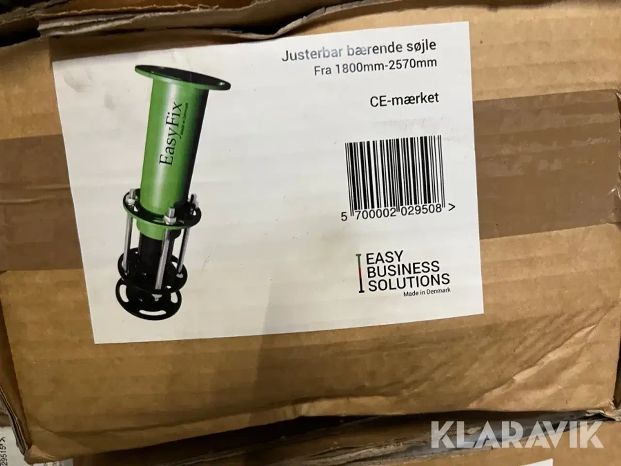 Billede 3 - LOT: Justerbare søjler Easy Business Solutions Easy fix mini og easy fix