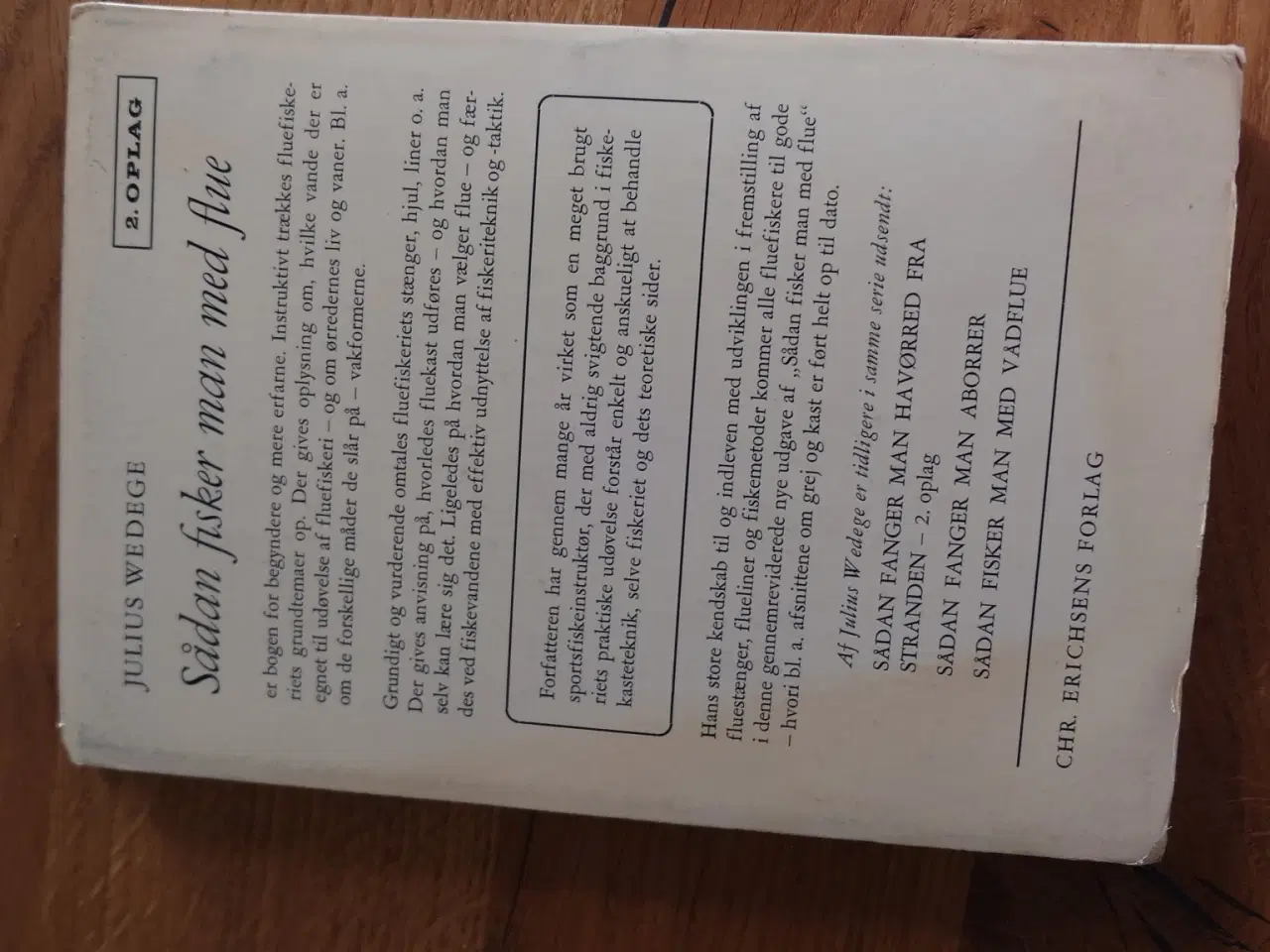 Billede 2 - Sådan fisker man med flue – Julius Wedege