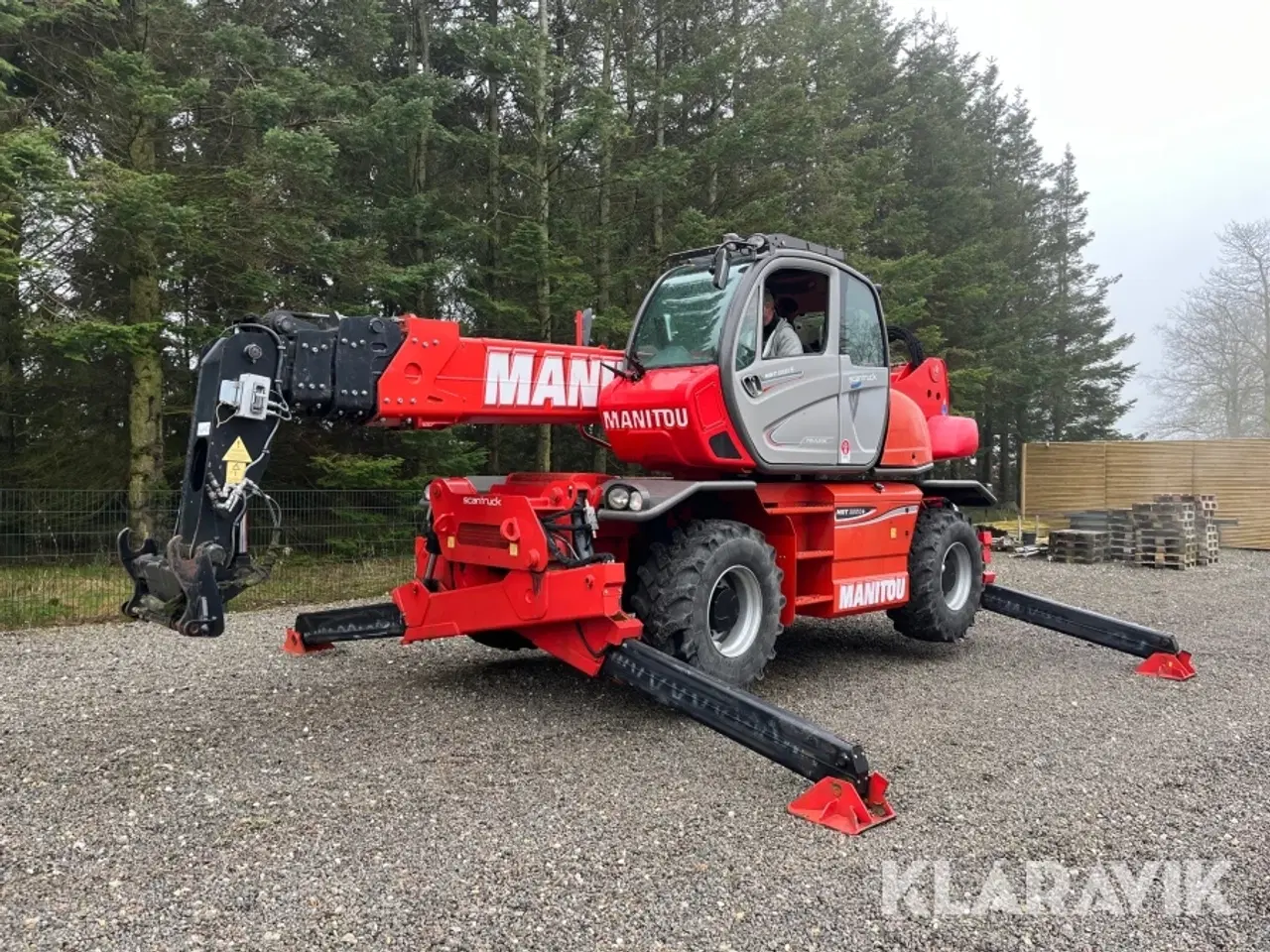 Billede 1 - Teleskoplæsser Manitou MRT2550 +