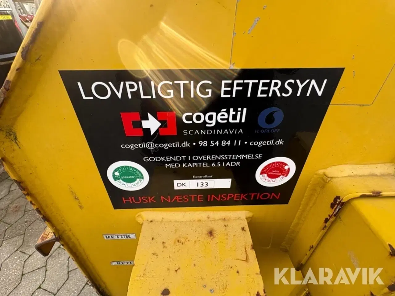 Billede 7 - Dieseltank 1500 liter med pumpe