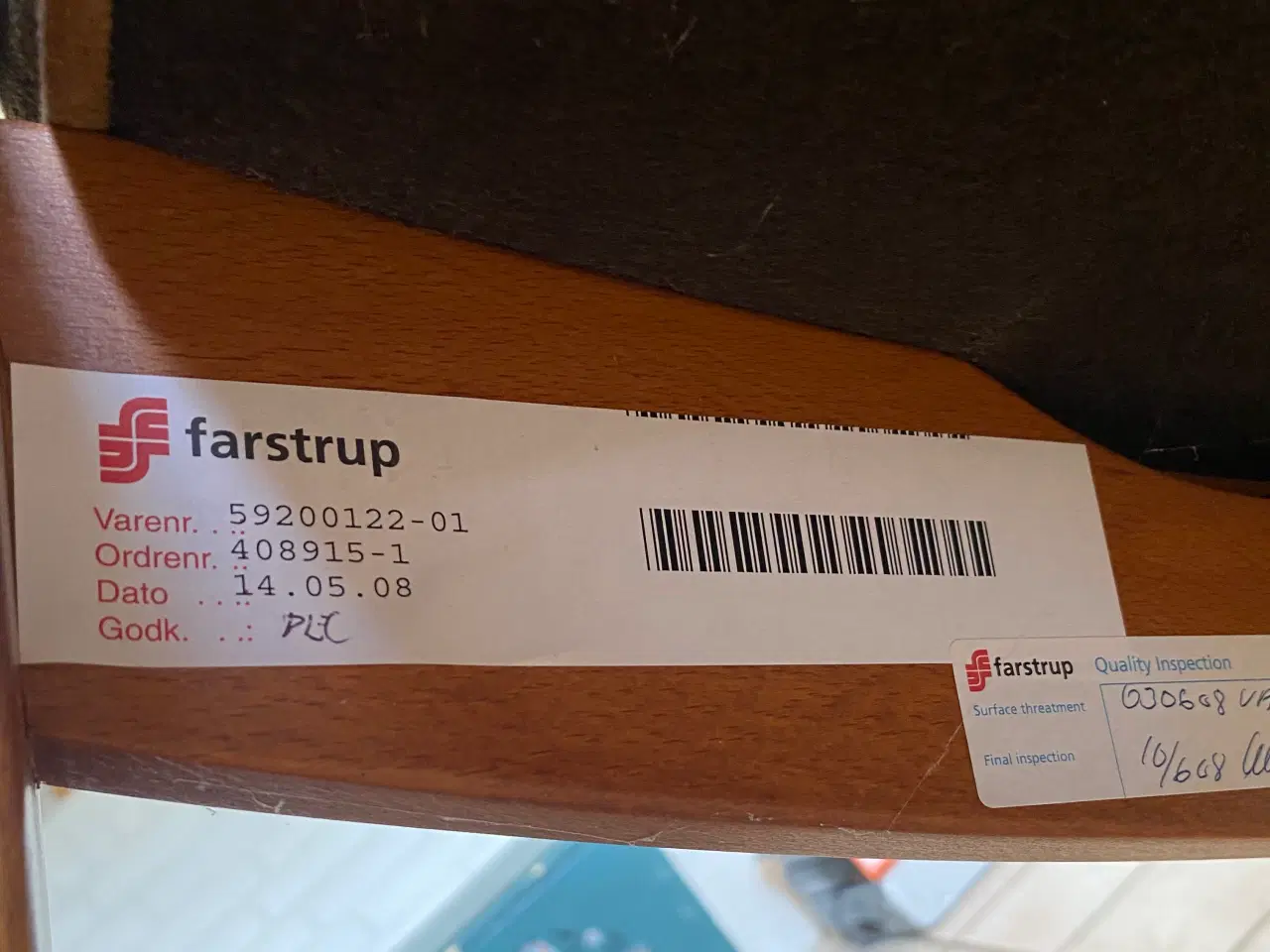 Billede 2 - Farstrup stole