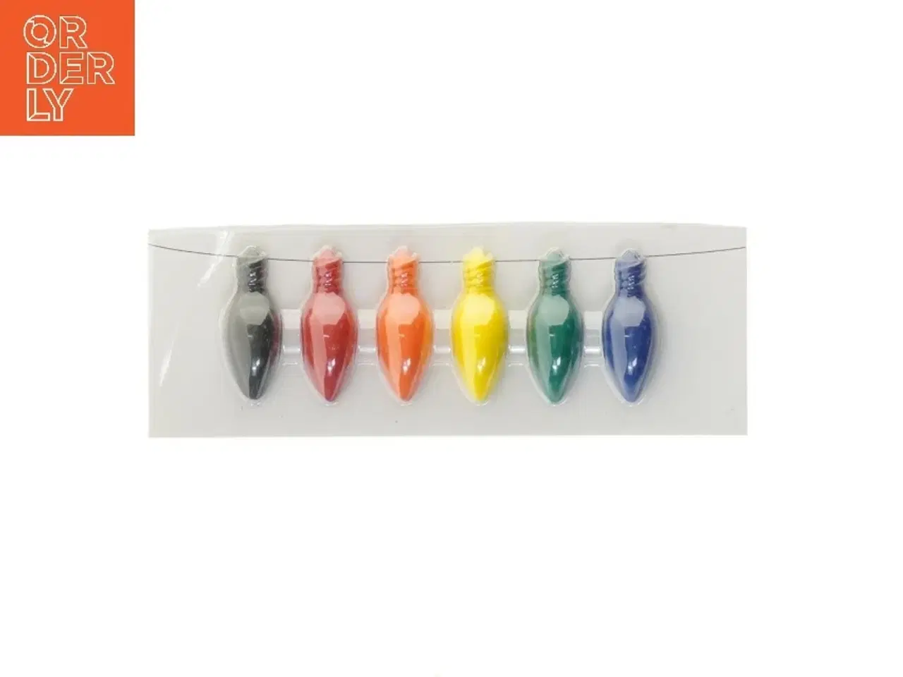 Billede 1 - Maling - 6 forskellige farver (str. 5 cm)