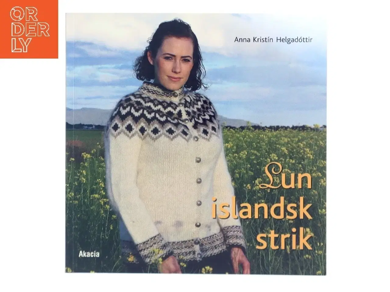Billede 1 - Lun islandsk strik af Anna Kristin Helgadóttir (Bog)