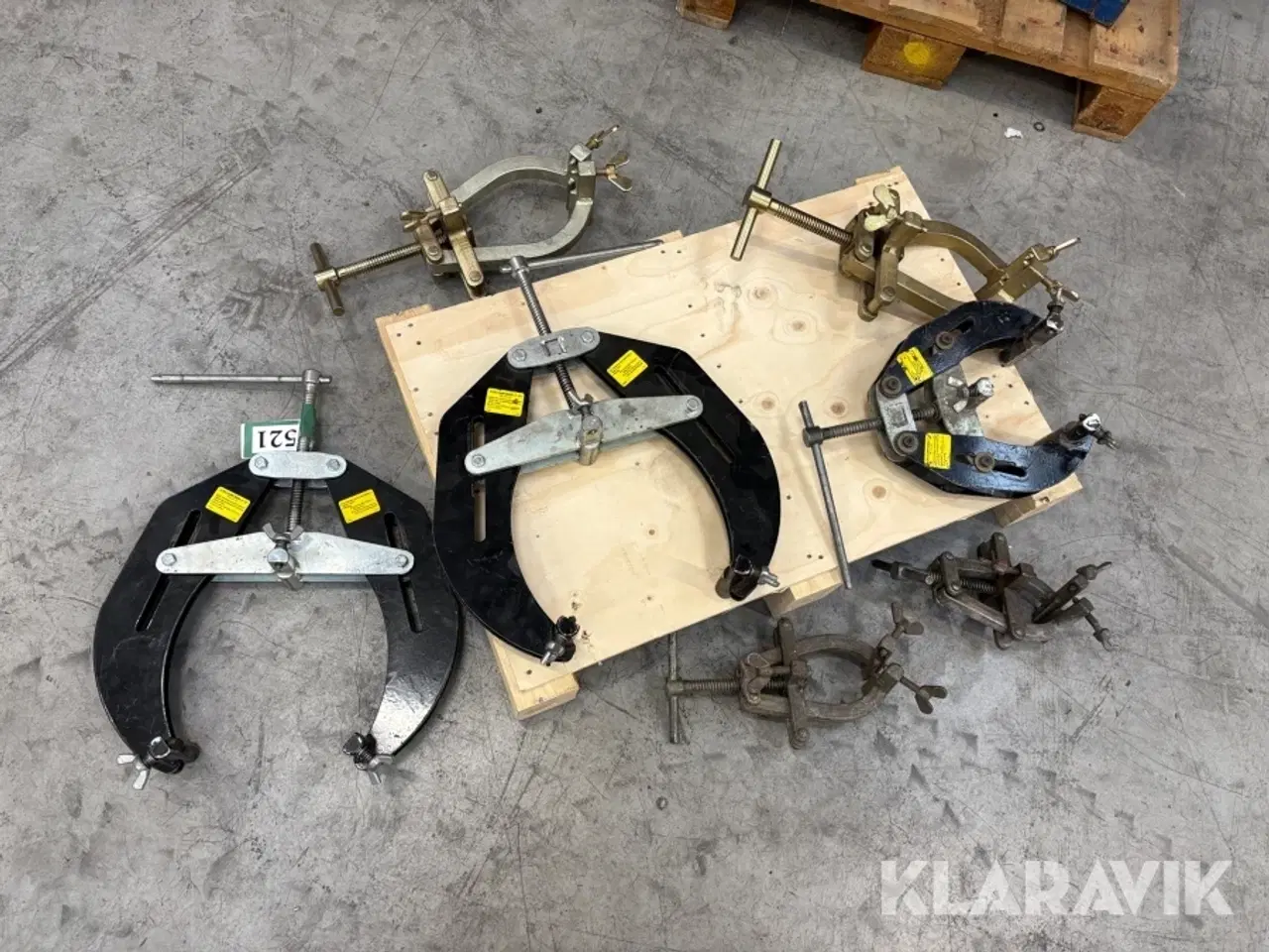 Billede 1 - Rørklemmer  7 styk