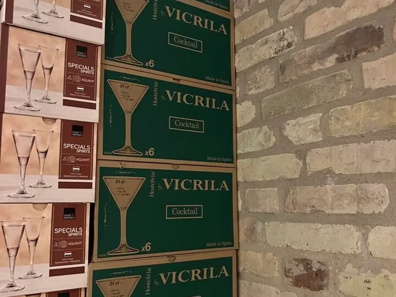 Billede 3 - Ca. 400 stk. Blandede glas til drinks / fadøl