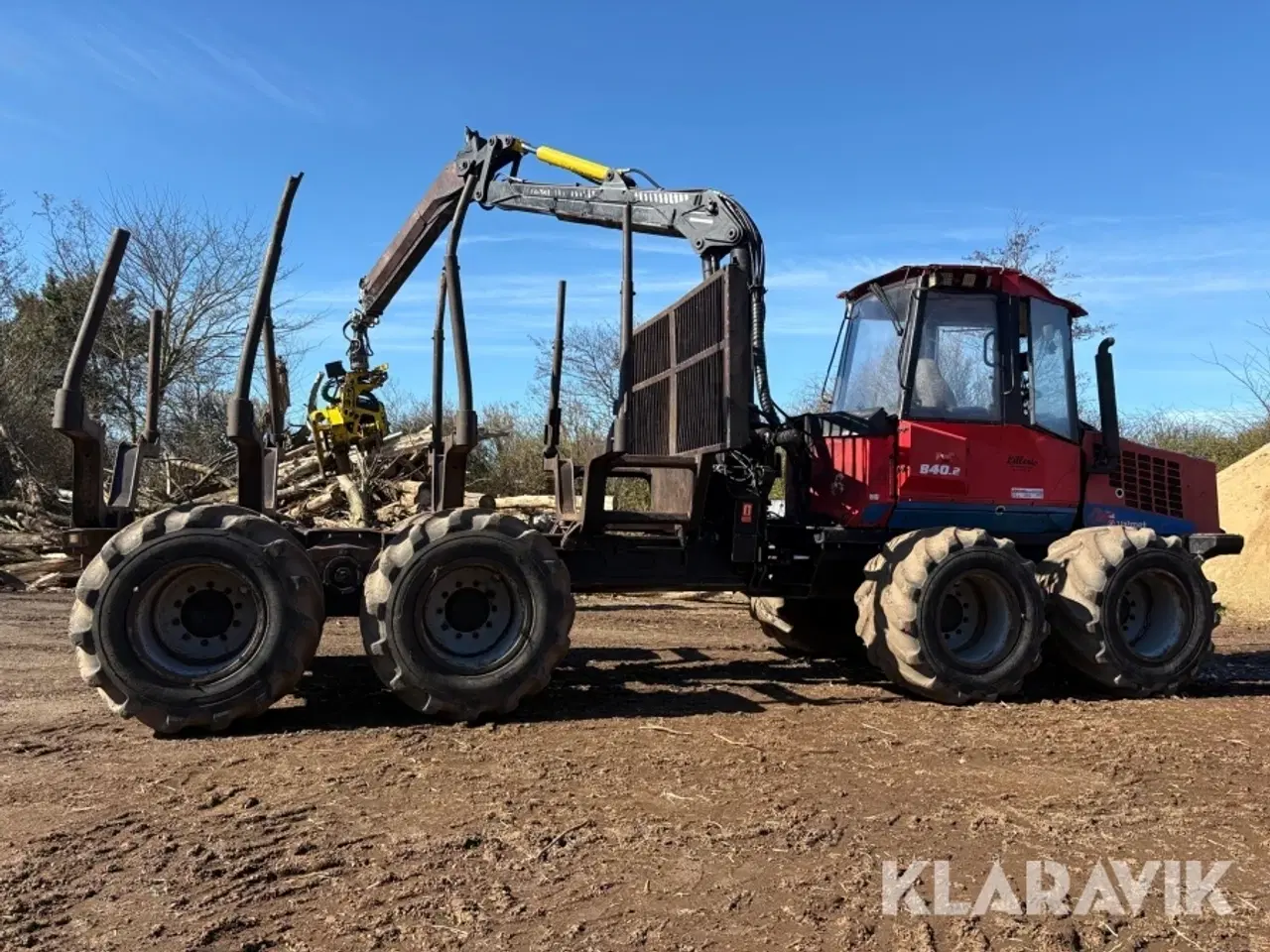 Billede 8 - Fældeudkører Valmet 840.2