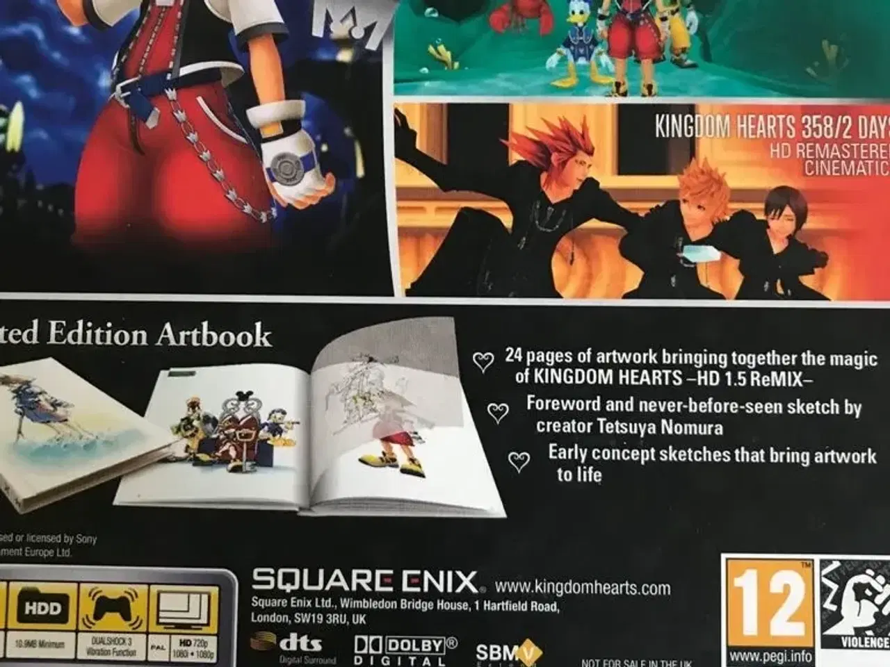 Billede 5 - Kingdom Hearts 1.5  Limited edition
