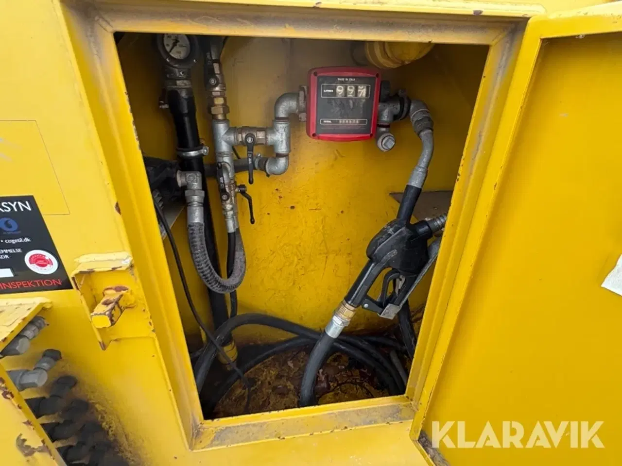 Billede 8 - Dieseltank 1500 liter med pumpe