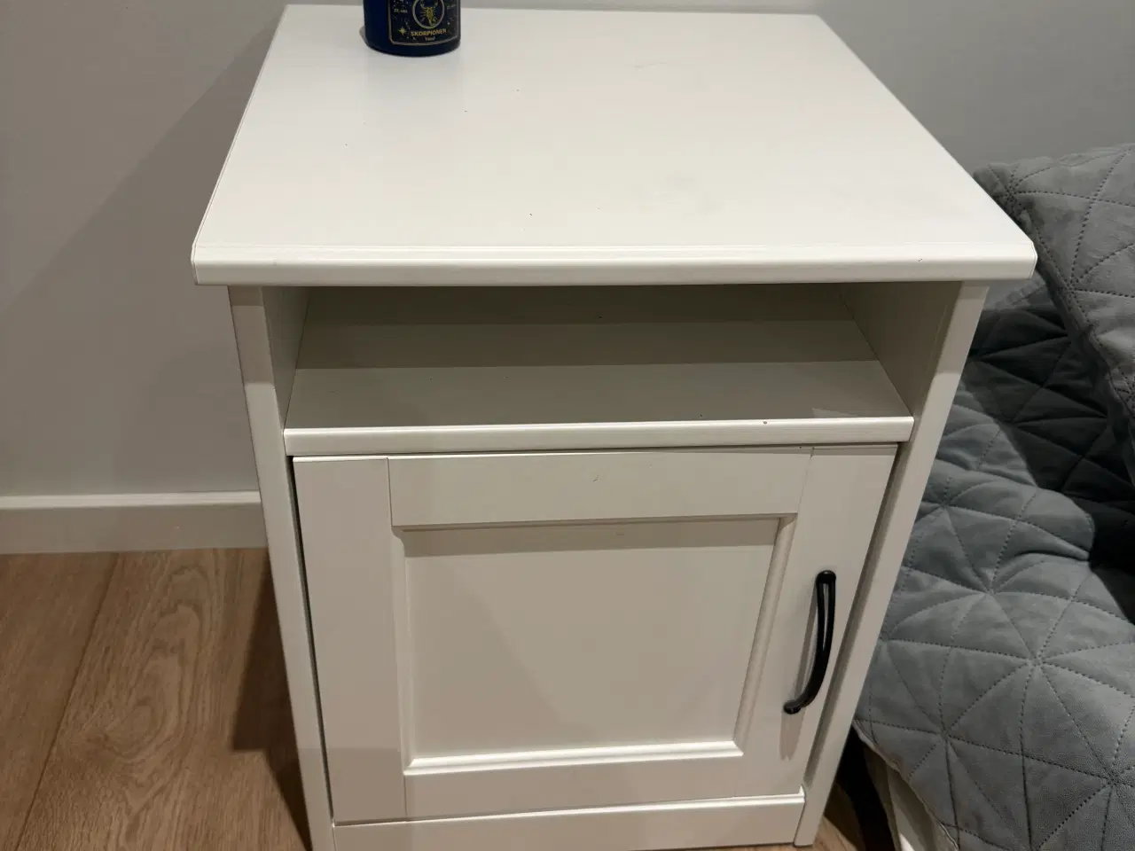 Billede 6 - Sengebord, hvid SONGESAND