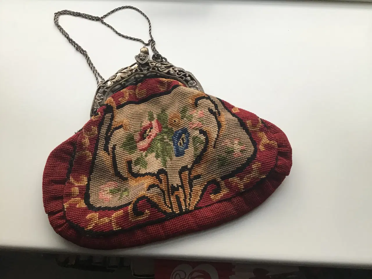 Billede 4 - Antik håndlavet dametaske