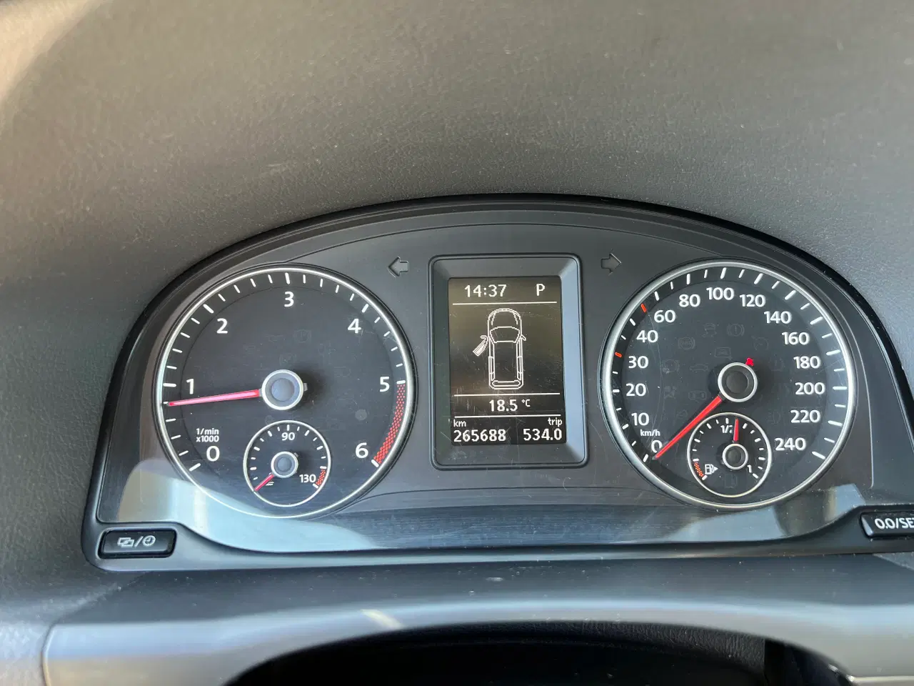 Billede 12 - VW Touran 1,6 TDI BMT 105 DSG-gear