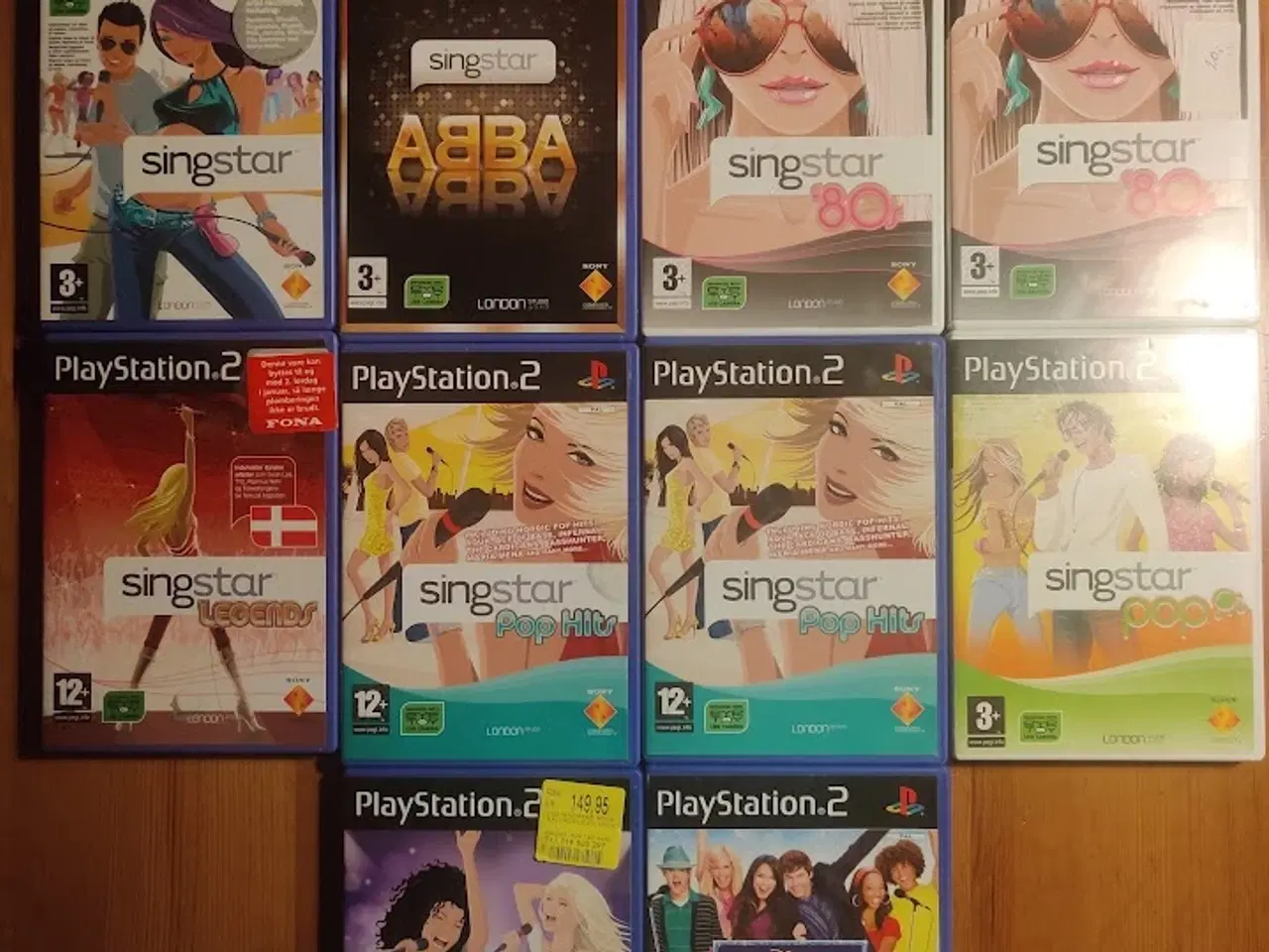 Billede 3 - Singstar mikrofoner til PS2 + spil dertil