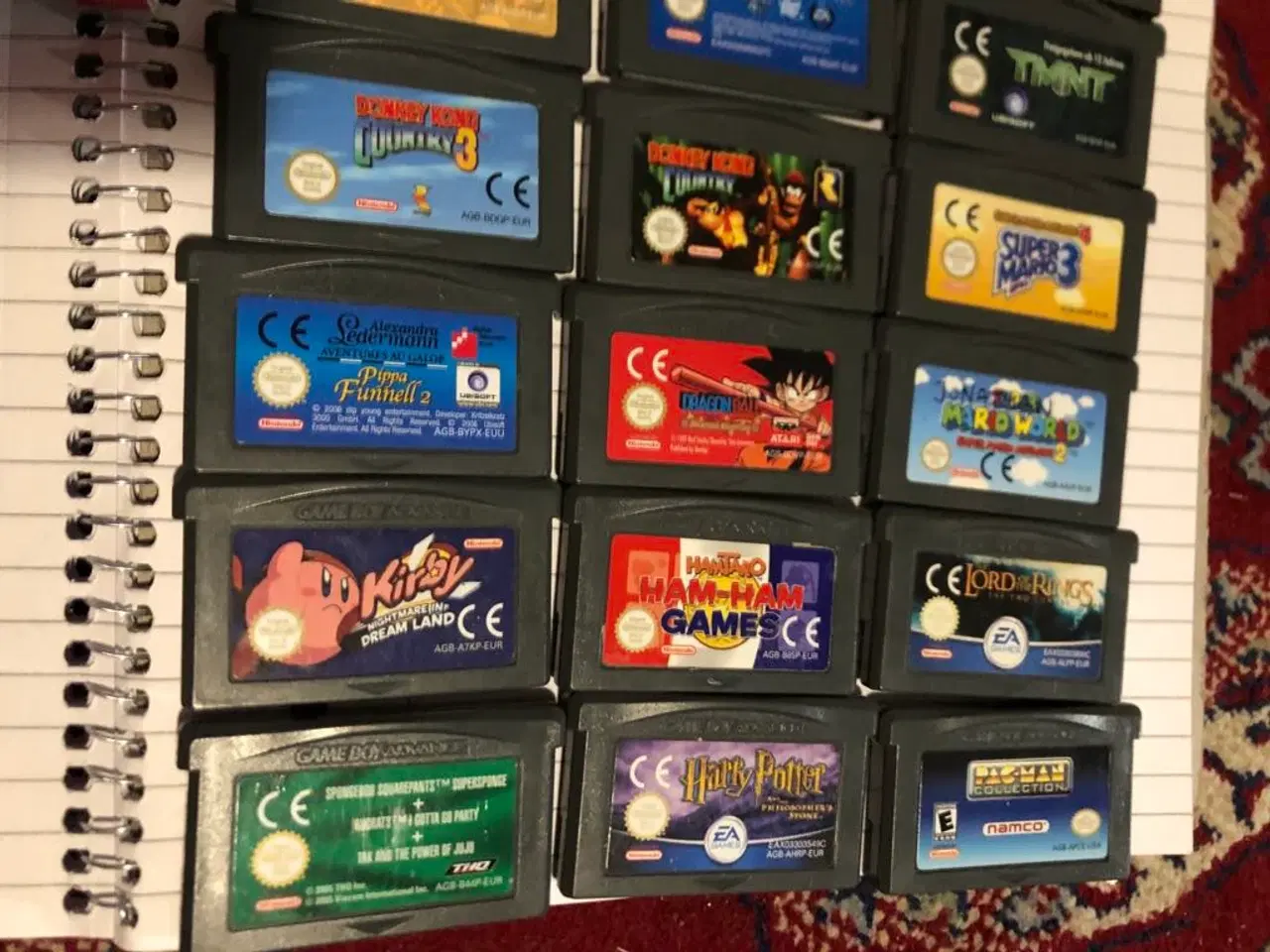 Billede 2 - Pac man, Donkey Kong, Wario land, Gameboy advance