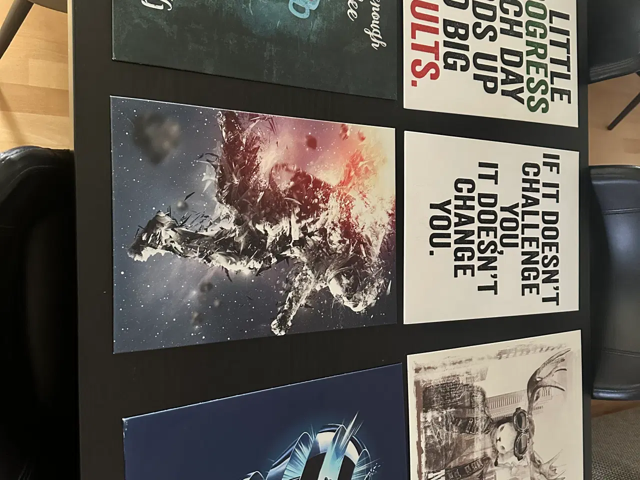 Billede 1 - Displate metal plakater 6 stk