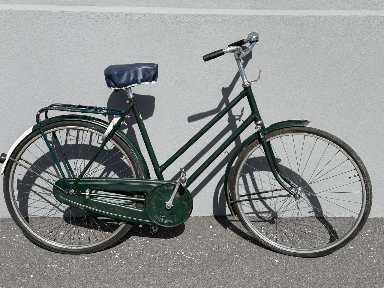 Billede 1 - Mørkegrøn Raleigh retro damecykel