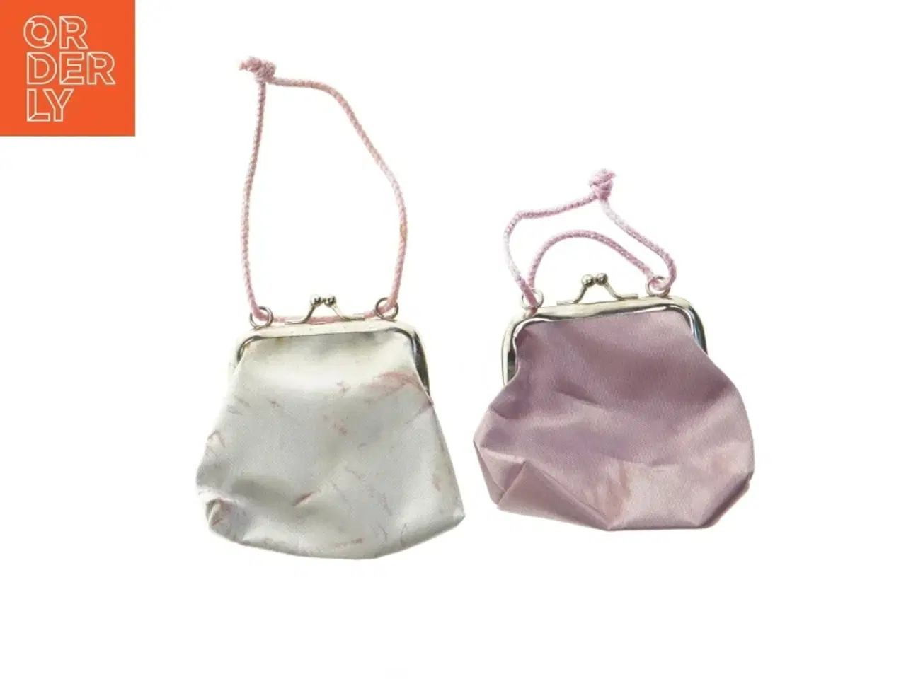 Billede 2 - Små børnepunge med glimmerdekoration (str. 10x10 cm)