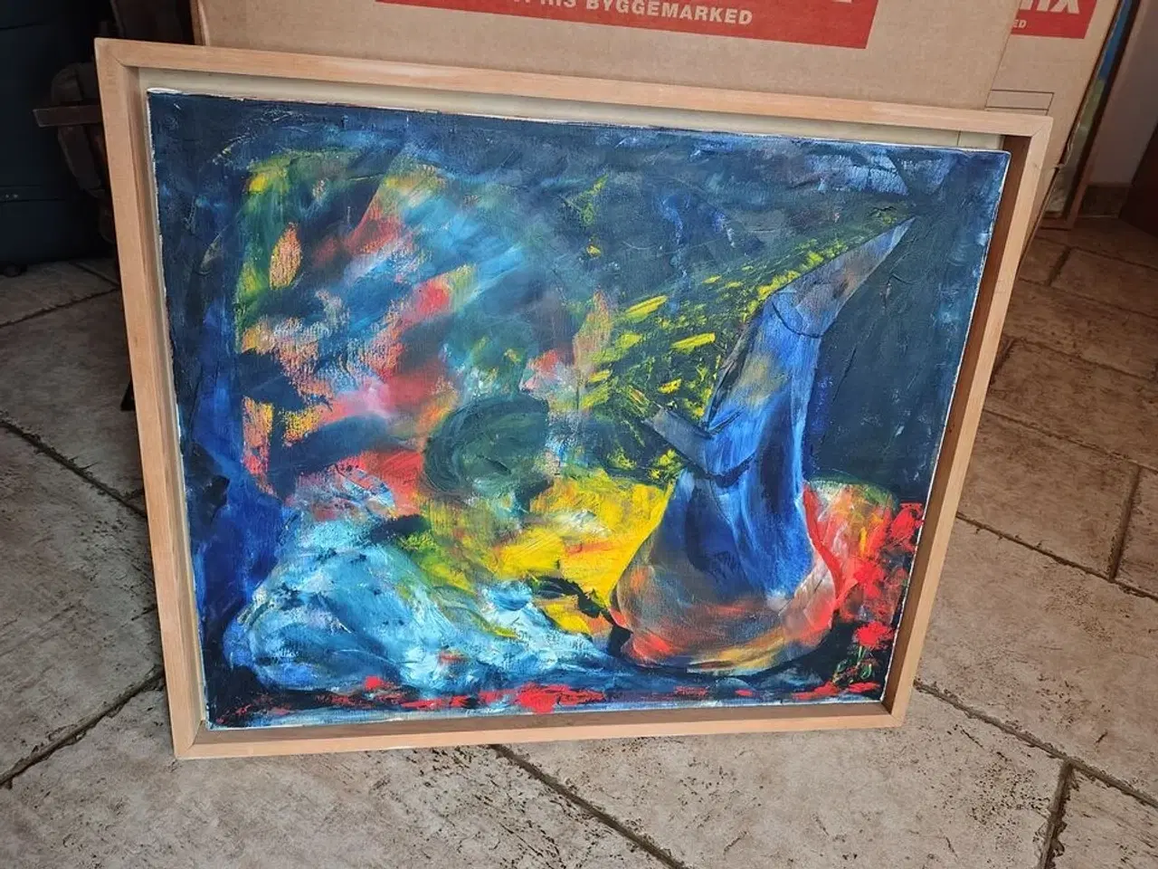 Billede 2 - Maleri SIGN. E. V. (ERIK VITCETZ)