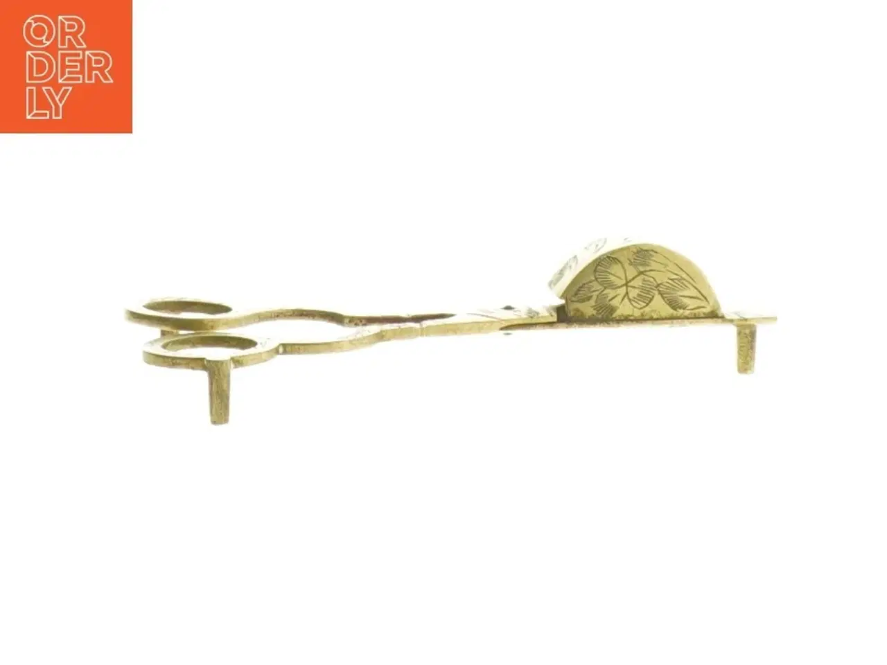 Billede 2 - Antikke messing lysesakse (str. 17x6 cm)