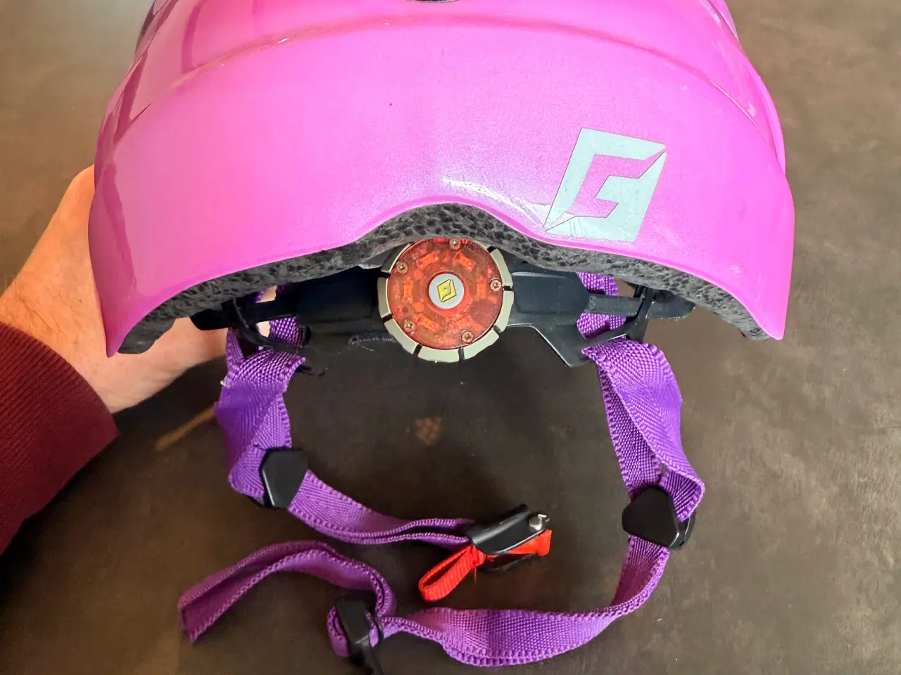 Billede 7 - Cratoni Akino børnecykelhjelm m. baglys