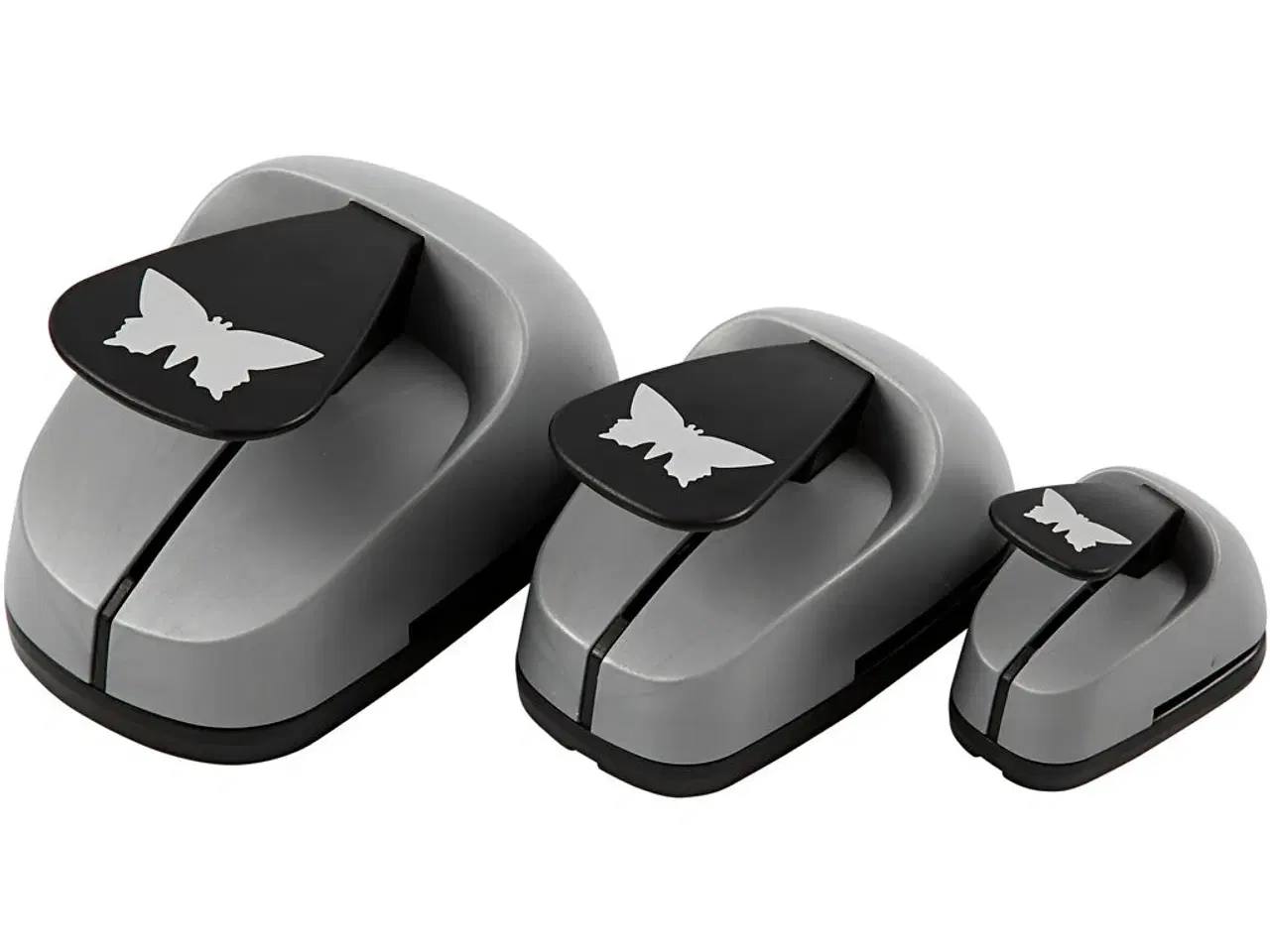 Billede 1 - Sommerfugl Stansejernssæt - 3 størrelser til kreativitet