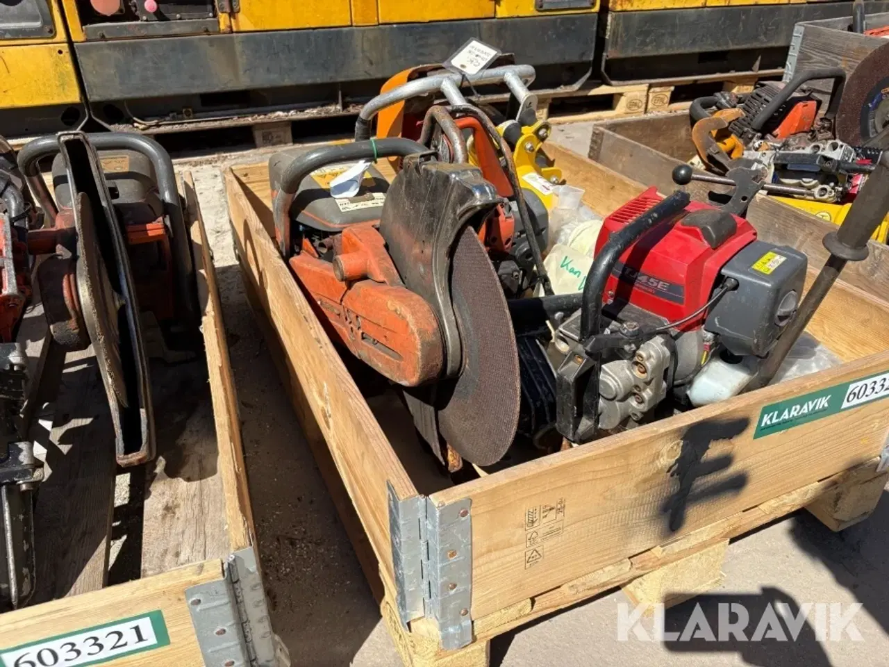Billede 4 - Lot Svingstopper, Kapsav, Skinneskruemaskine, Skinneboremaskine ,
