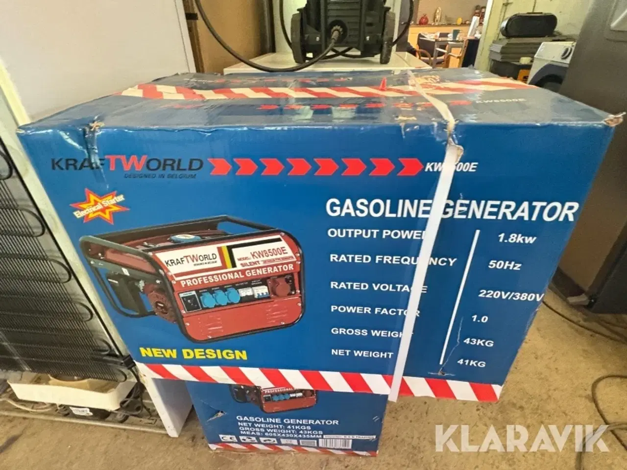 Billede 2 - Generator KraftWorld KW8500E