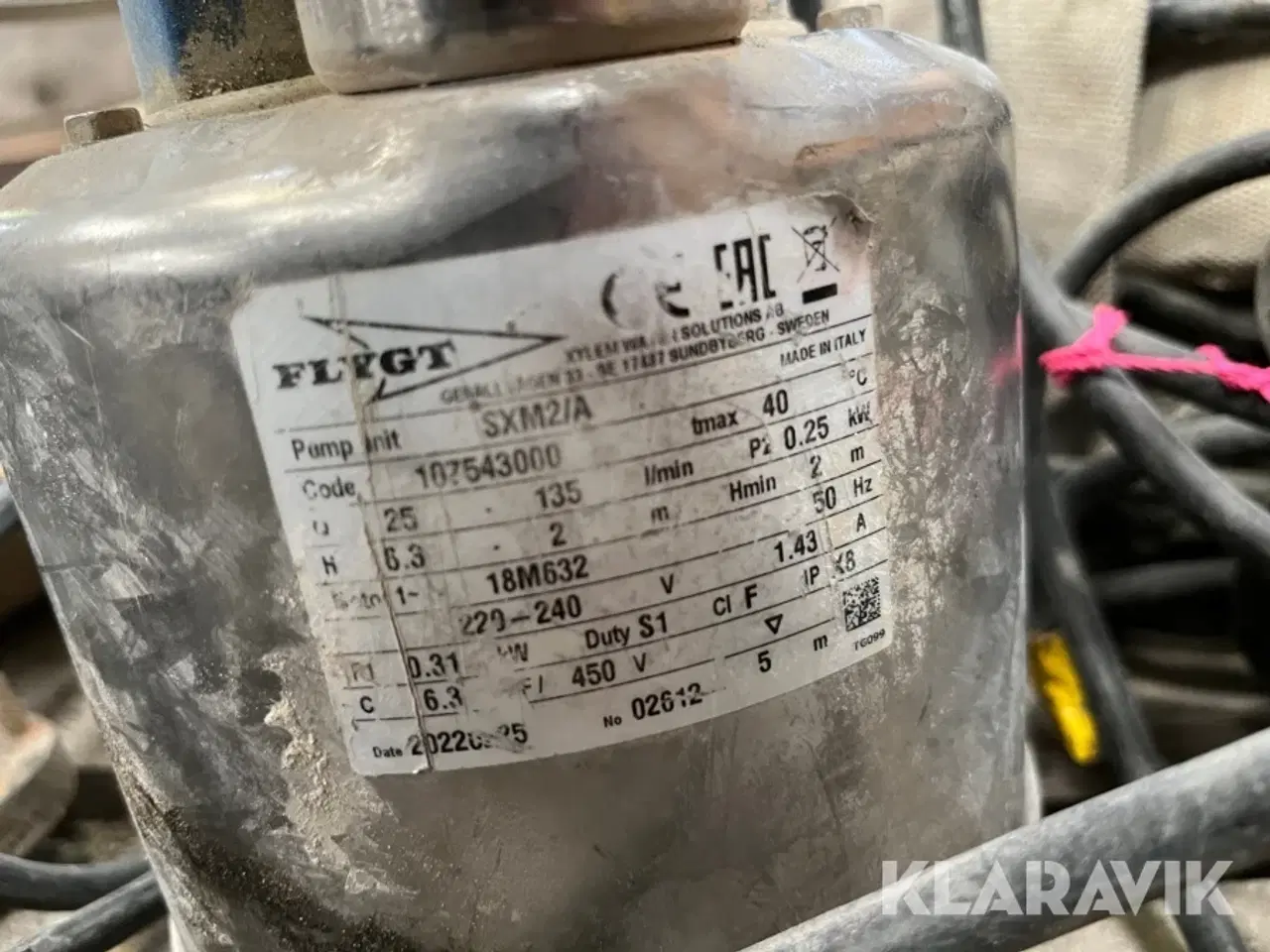 Billede 11 - Dykpumper med slanger STP og Flygt 2-500 og SXM2/A