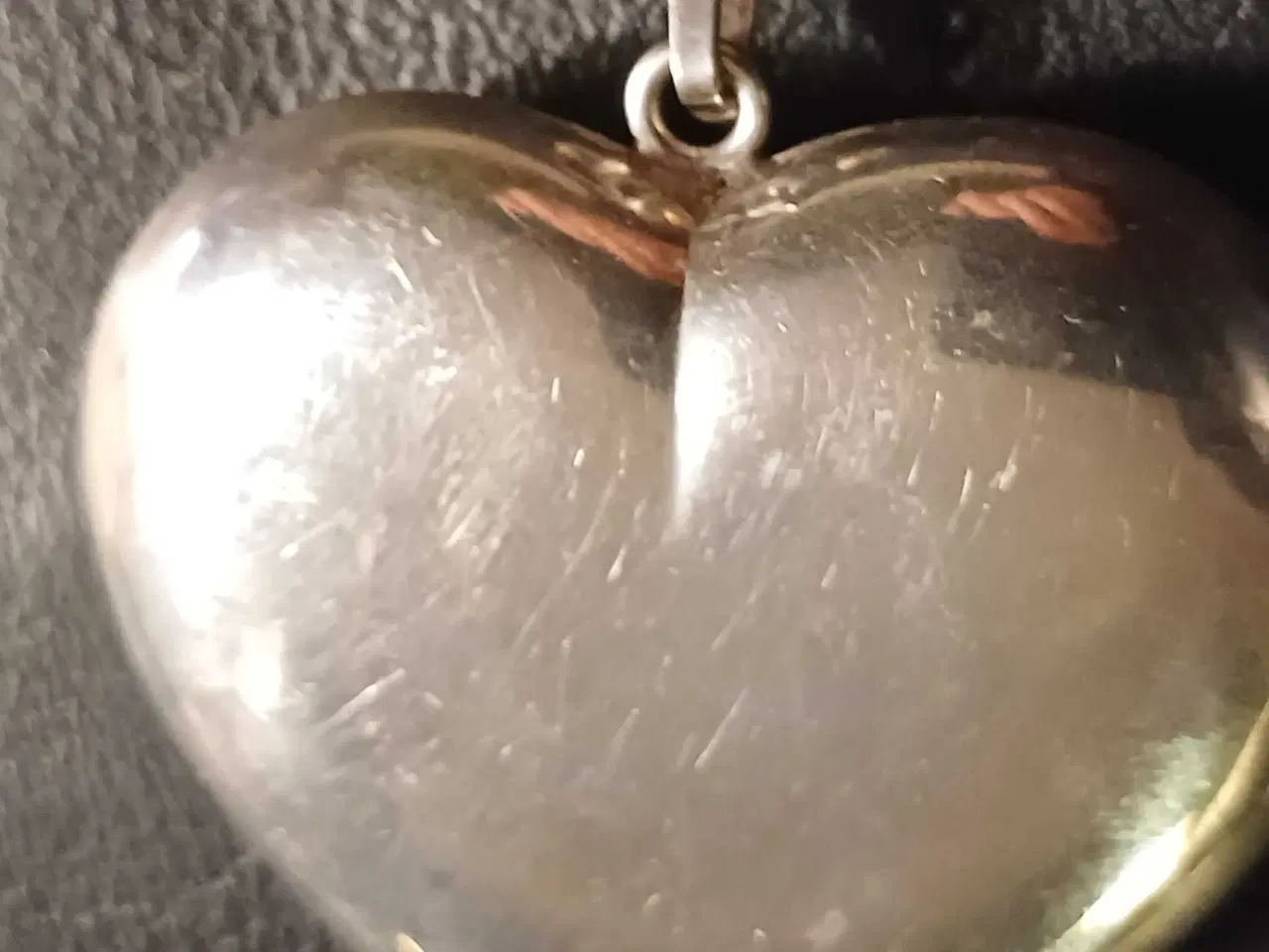 Billede 1 - STORT Sølvhjerte HS925S