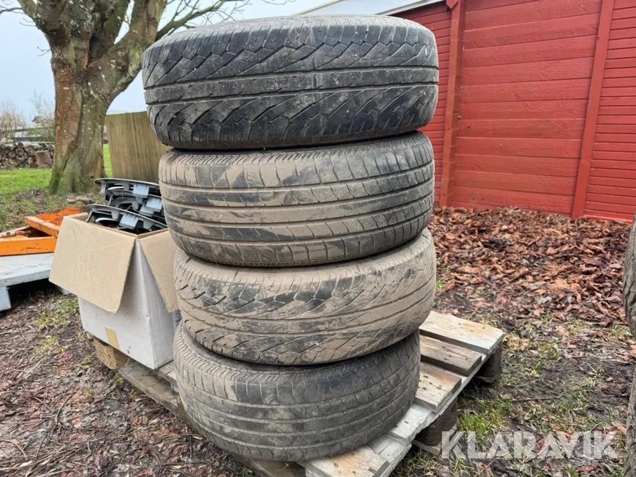 Billede 6 - Dæk med fælge Dunlop SP Sport 300
