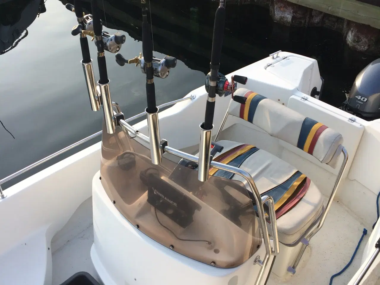 Billede 5 - Ryds 485 DL - Big Fish - Rigget op til trolling