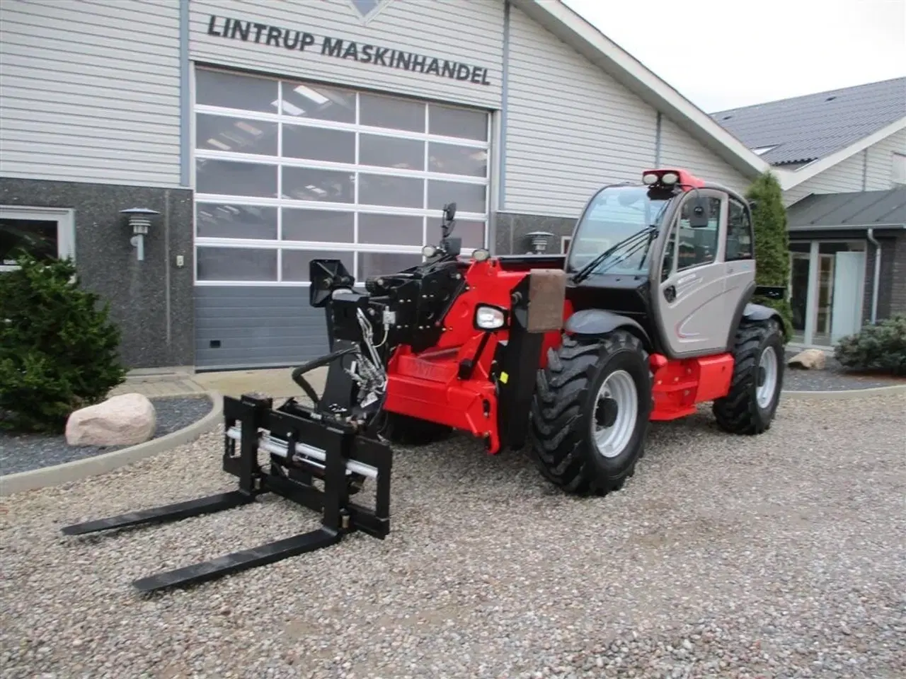 Billede 5 - Manitou MT1840A Comfort. Dansk maskine, med hydrauliske pallegafler.