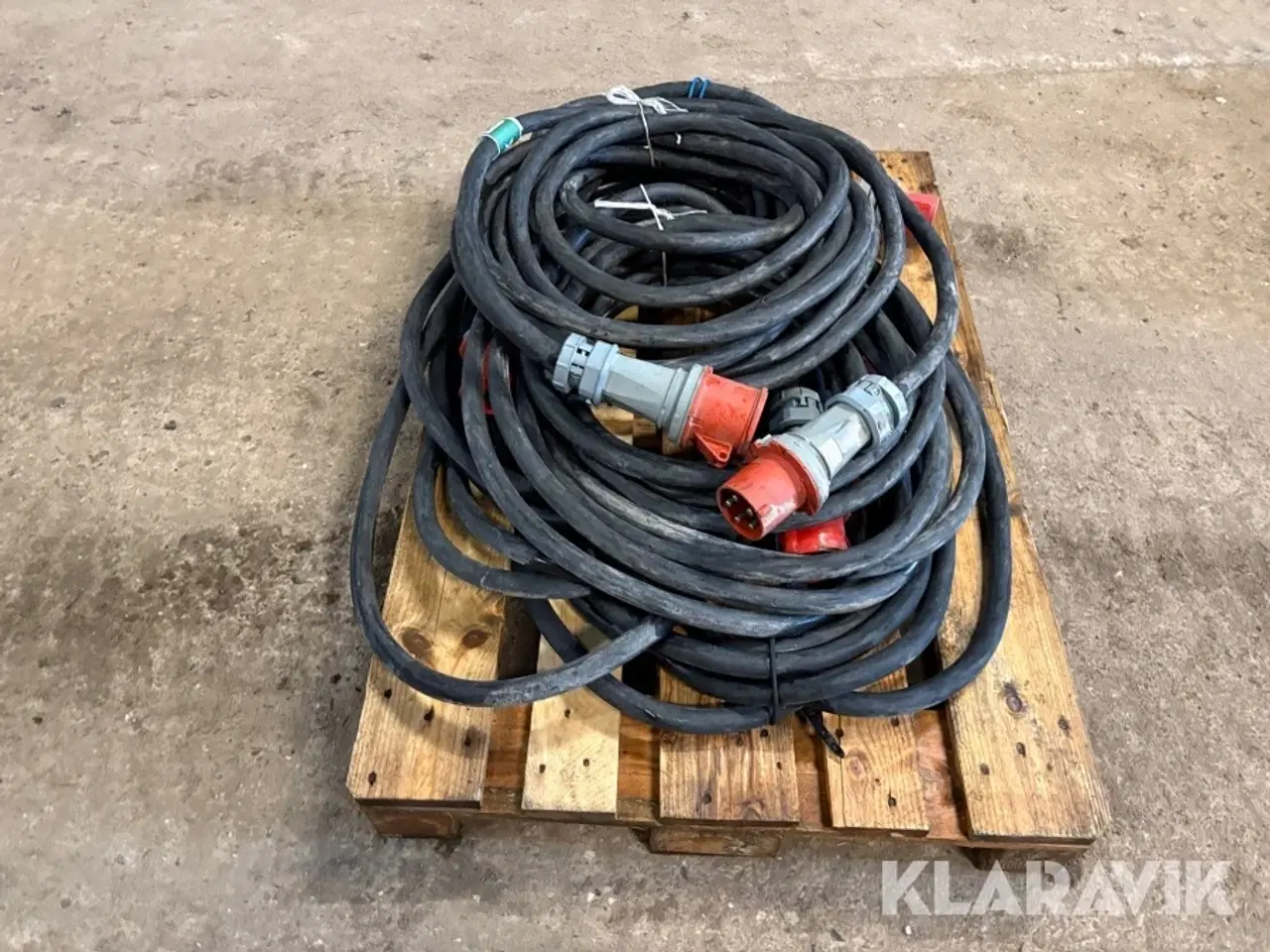 Billede 4 - Amp kabler 4x16 kvadrat (ingen nul) - 4 styk