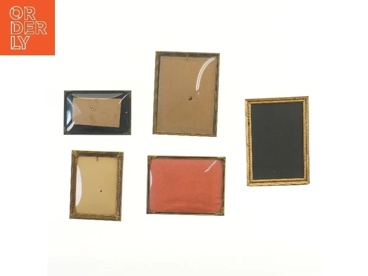 Billede 1 - Fem billedrammer (str. 5 stk 14,5-18,5 cm)