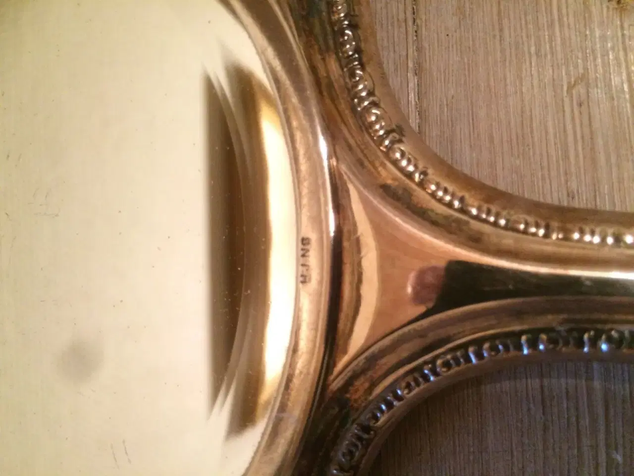 Billede 4 - Antik sølv spejl-børste