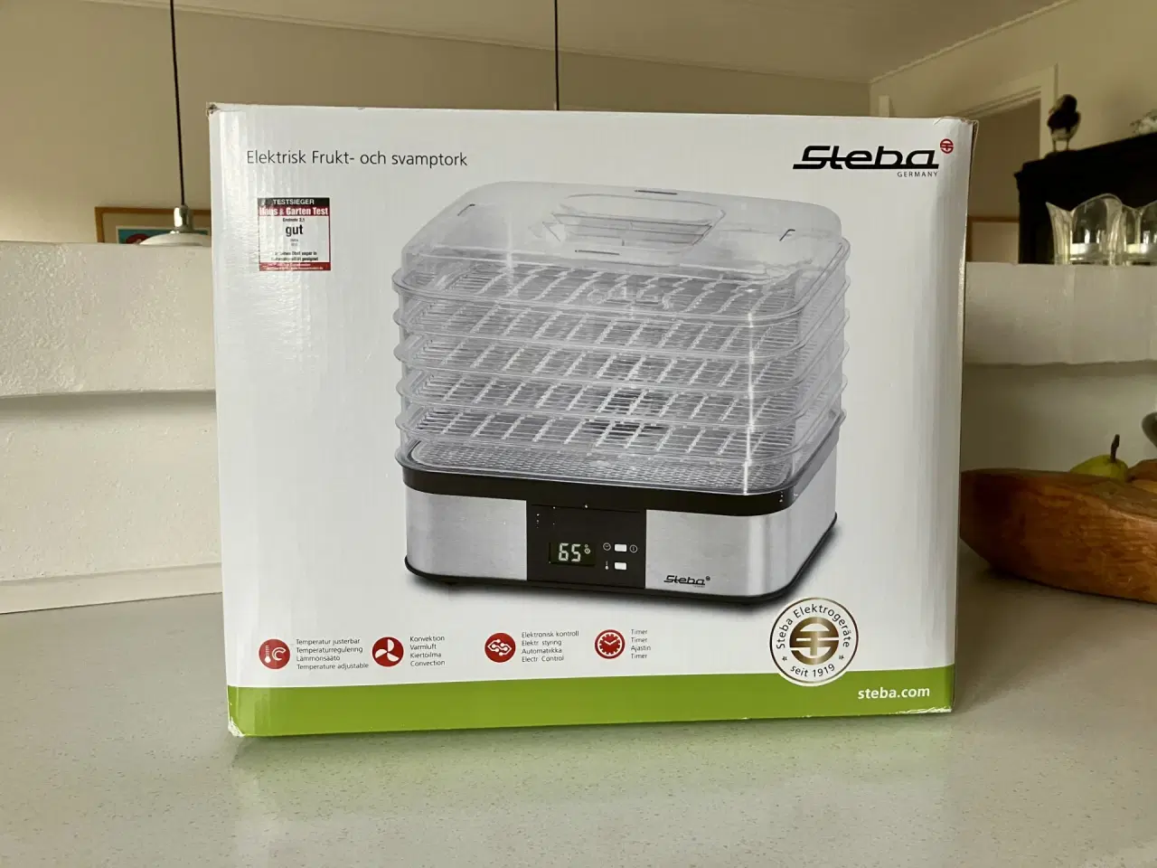 Billede 1 - Frugt-tørrer, Steba ED5