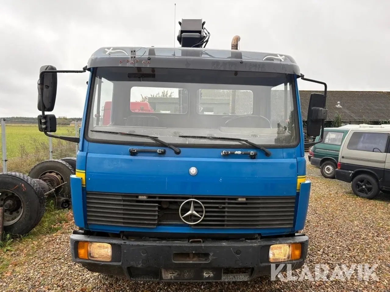 Billede 6 - Lastbil Mercedes-Benz 1517 med HIAB kran