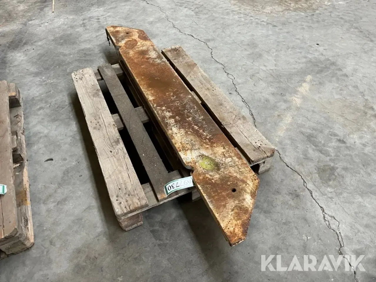 Billede 2 - Basisvægte til Claas Jaguar 840 - 2 styk