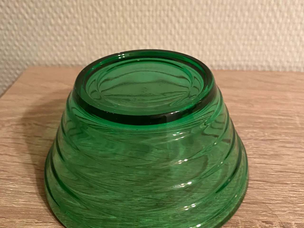 Billede 3 - Grøn Glas skål