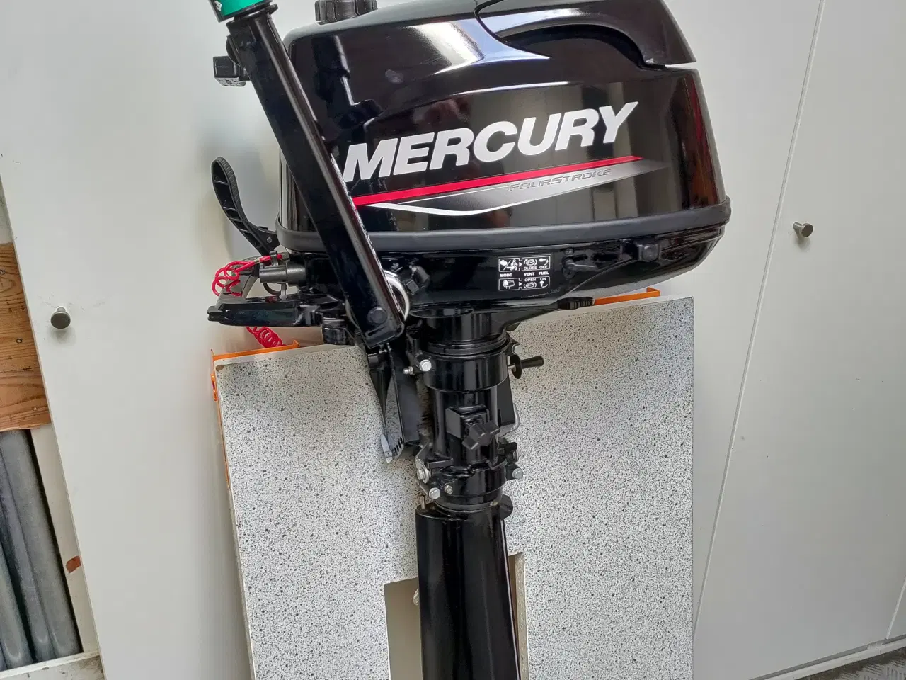 Billede 1 - Mercury påhængsmotor, 5 hk, benzin, 4-takts, langt