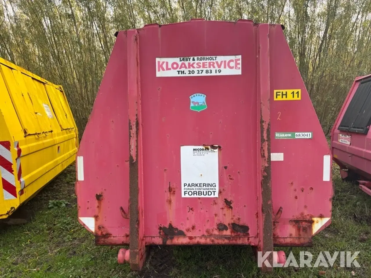 Billede 10 - Miljøcontainer Miljø-Art 4000 type L 3/3 mm