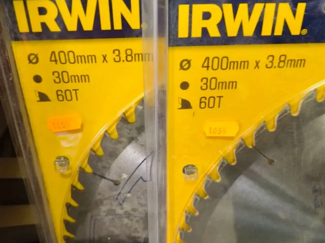 Billede 2 - 2 stk. IRWIN savklinger 400x3,8mm