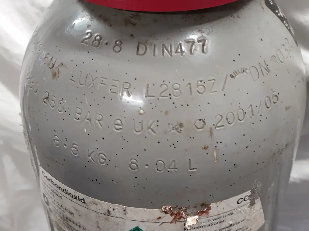 Billede 3 - CO2 Flaske 