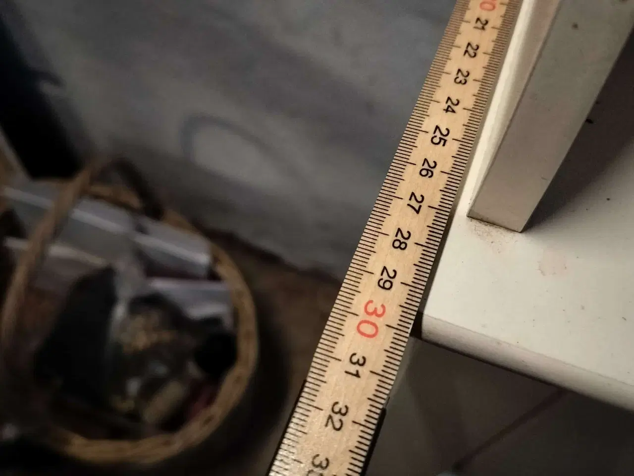 Billede 5 - Pult med skuffe i hvid