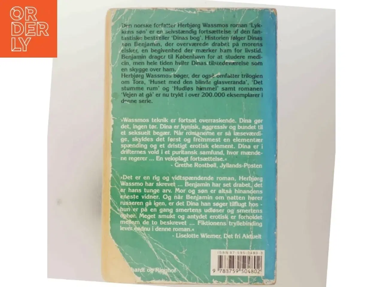 Billede 3 - Lykkens søn af Herbjørg Wassmo (Bog)