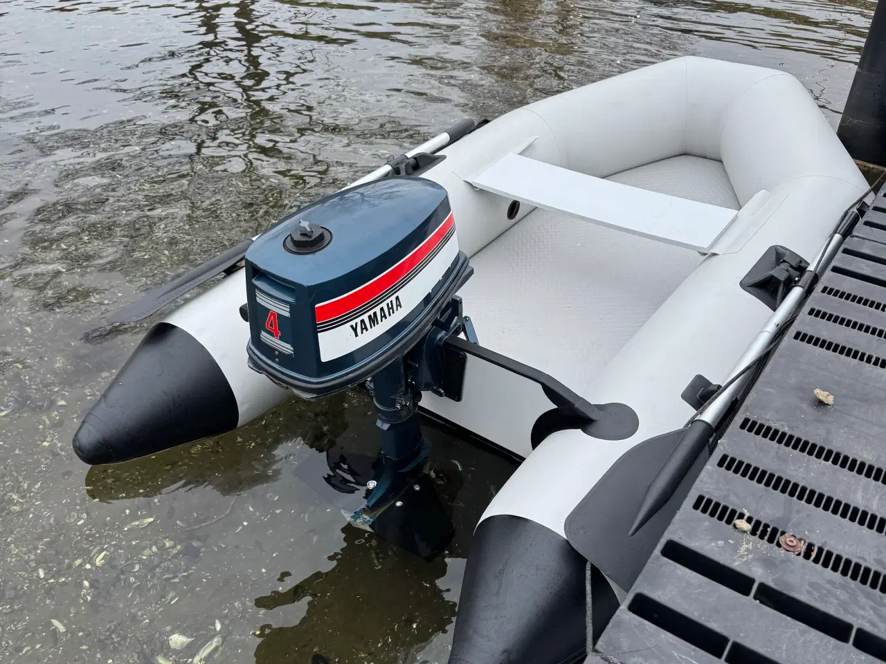 Billede 1 - Gummibåd med 4hk yamaha 2 takts kort ben