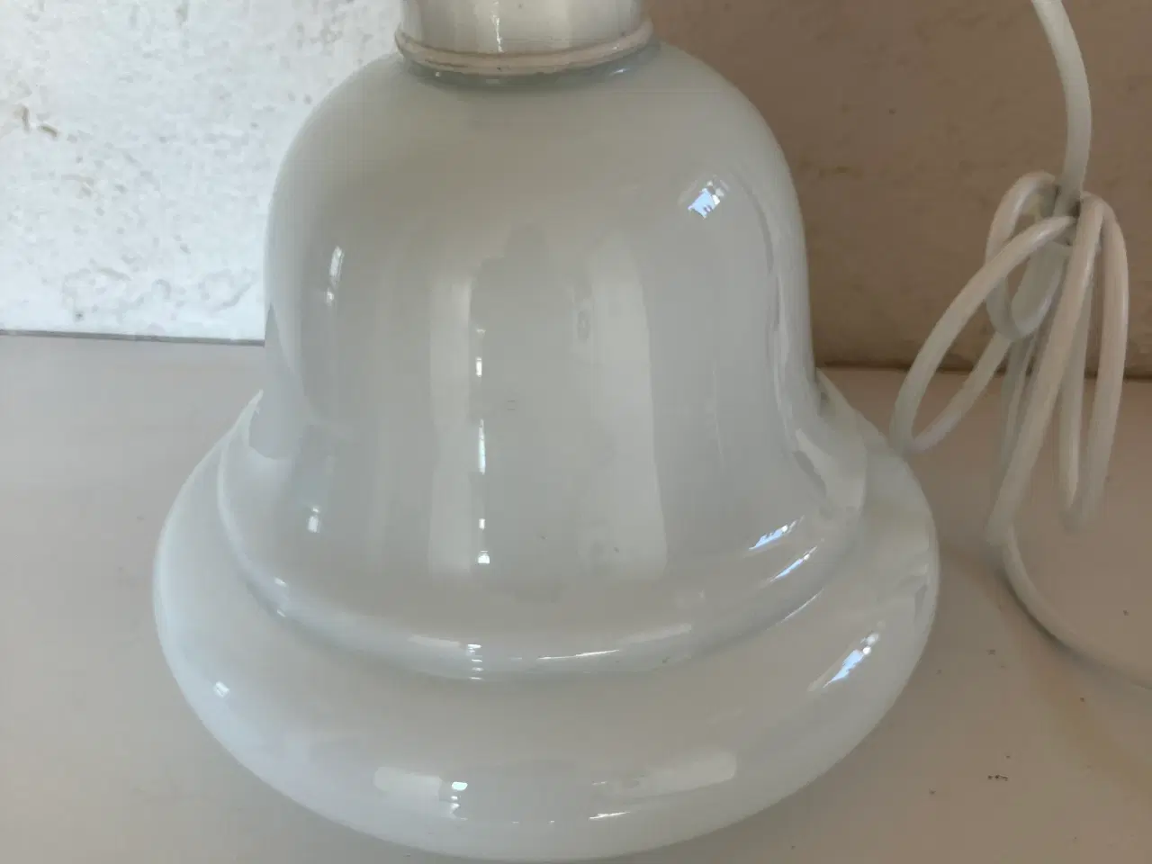 Billede 2 - Gammel glas pendel