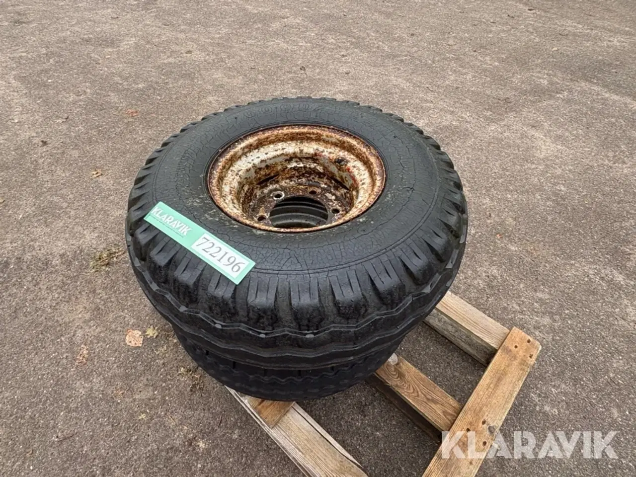 Billede 4 - Hjul til JF AV40 Goodyear