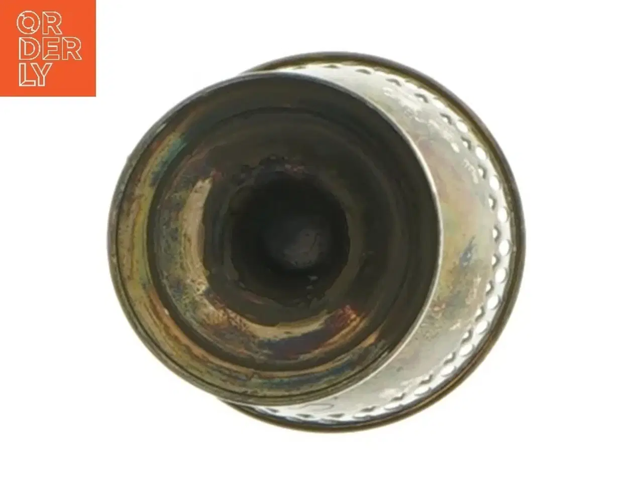 Billede 4 - Vintage æggebæger i metal (str. Ø 4,5 cm længde 6,5 cm)